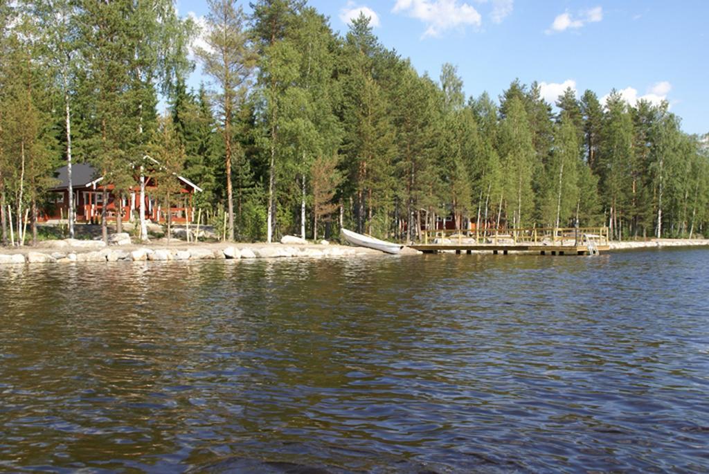 Kartanohotelli Satulinna Huvilat Hirvensalmi Екстериор снимка
